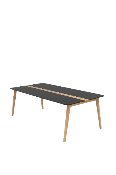 Table de réunion rectangulaire 180x120 - Narbutas Nova Wood