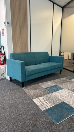 Canapé rectangulaire en tissu Bondi Blue - 3-4