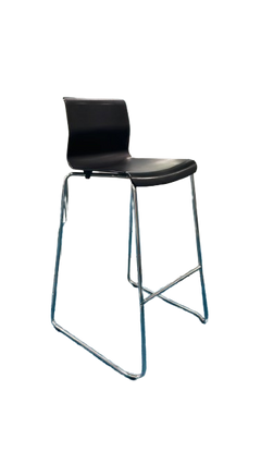 Chaise tabouret haut IKEA Glenn noir