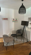 Lampe sur pied trépied