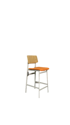 Tabouret haut Muuto Loft Orange - 3-4