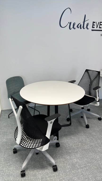 Table de réunion ronde