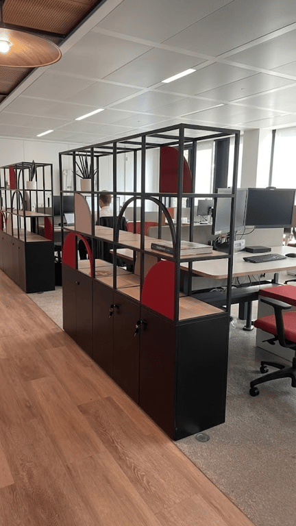 Bibliothèque Knoll - bords carrés