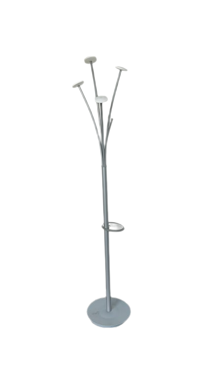 Porte-manteaux en plastique gris