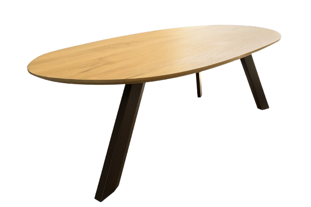 Table de réunion ovale 260x106 For Me Lab - Organique