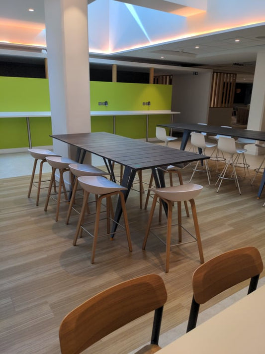 Table de cafétéria 225x90 cm Lammhults Attach - 3-4