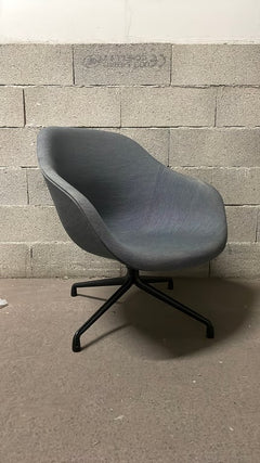 Fauteuil Hay About A Lounge AAL 81 Gris clair - 3-4
