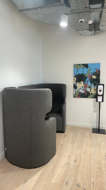 Canapé acoustique 2 places Wood People - arriere