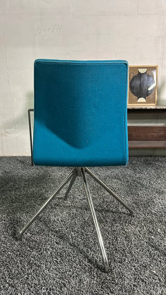 Chaise de réunion Four Design FourOne Bleu - arriere
