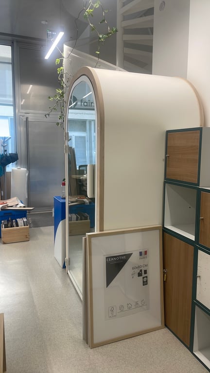 Cabine acoustique 1 place Leet Design Arche - ambiance