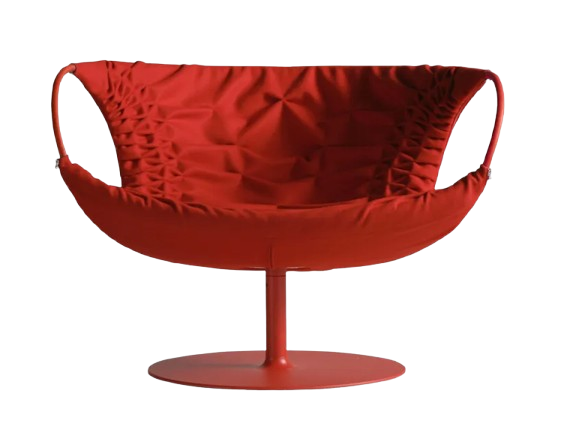 Fauteuil Moroso Smock Rouge