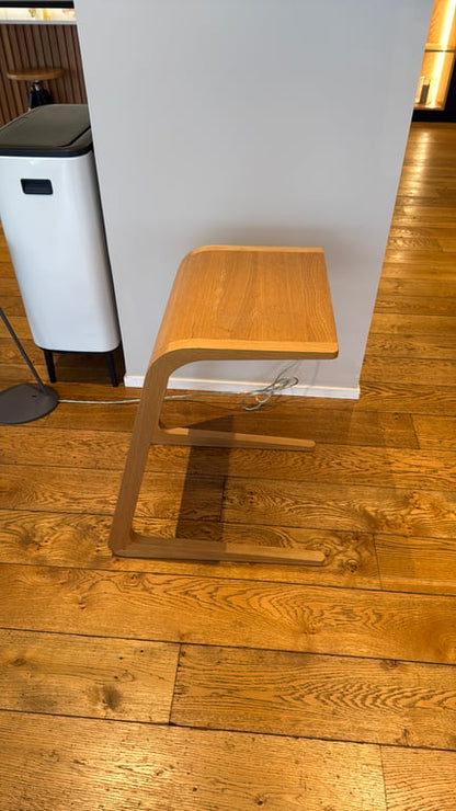 Table basse rectangulaire en bois crème