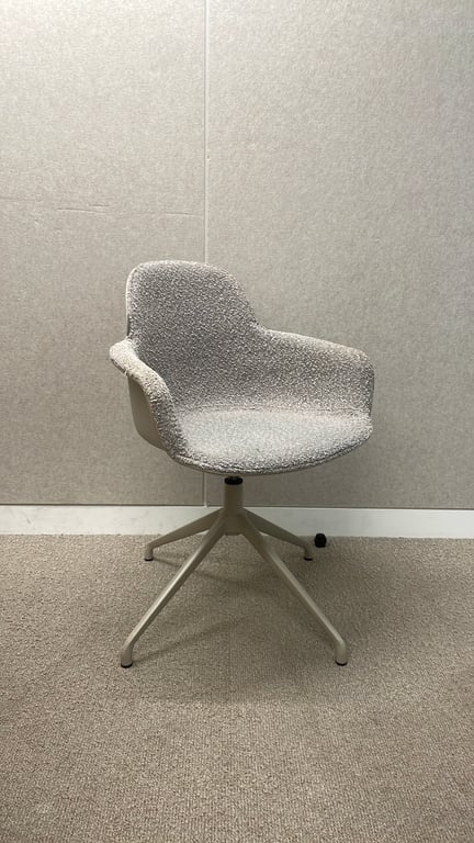 Chaise de réunion Zuiver Albert Kuip Grise - 3-4
