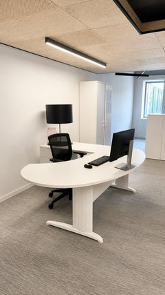 Bureau direction blanc 200x178