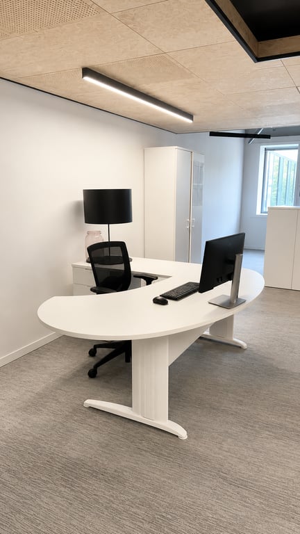 Bureau direction blanc 200x178