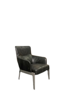 Fauteuil Molteni & C Chelsea en cuir