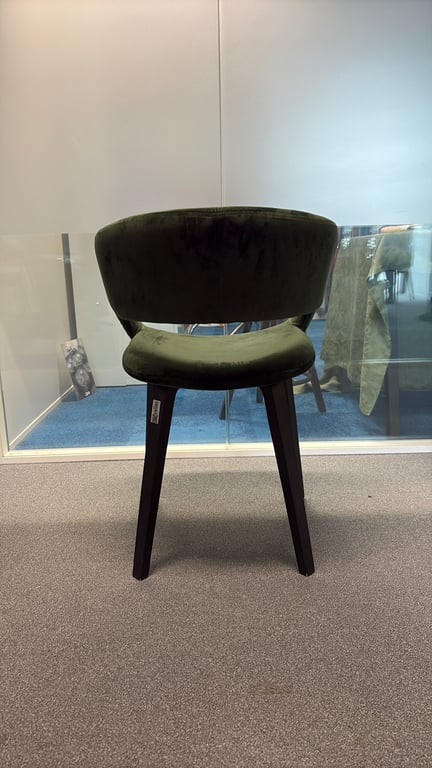 Chaise de réunion avec accoudoirs en tissu