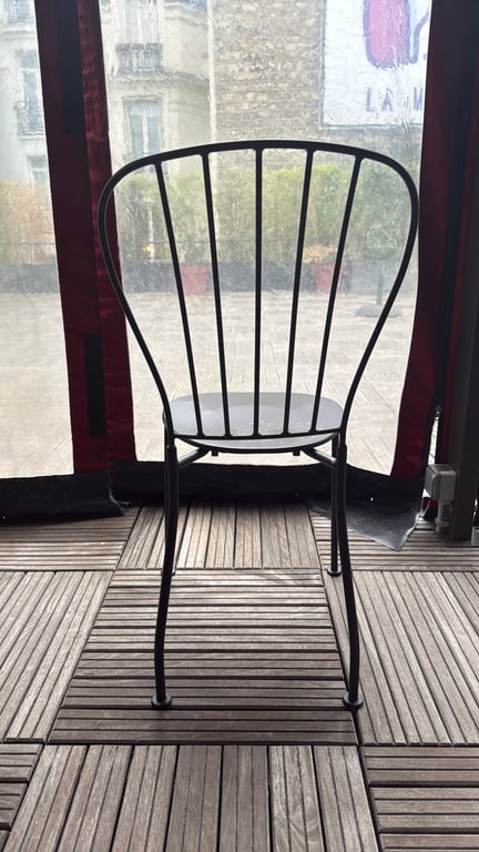 Chaise de cafétéria IKEA Lacko Noir - 3-4