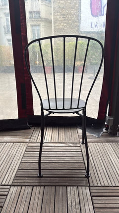 Chaise de cafétéria IKEA Lacko Noir - 3-4