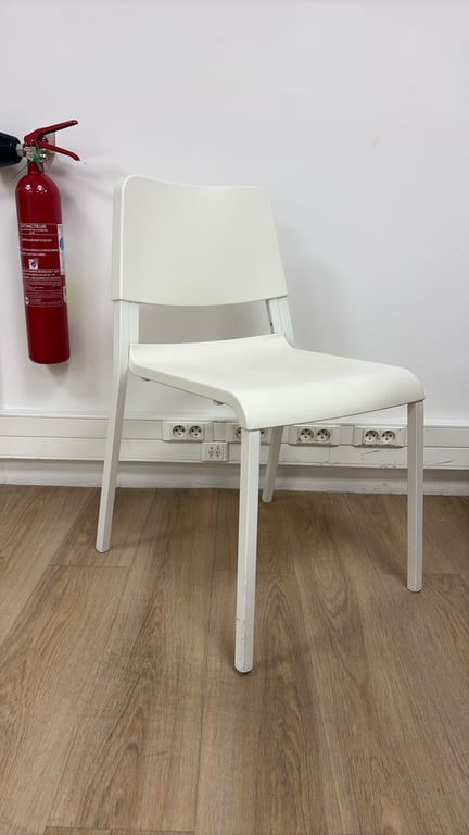 Chaise cafétéria IKEA Teodores Blanc - 3-4