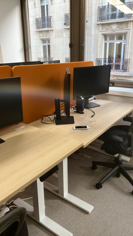 Cloison en tissu - Couleur Sea Buckthorn