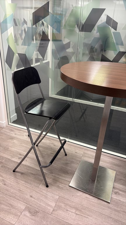 Chaise haute pliante IKEA noire - 3-4
