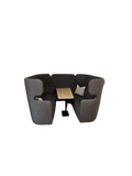 Canapé acoustique 4 personnes avec tablette fixe