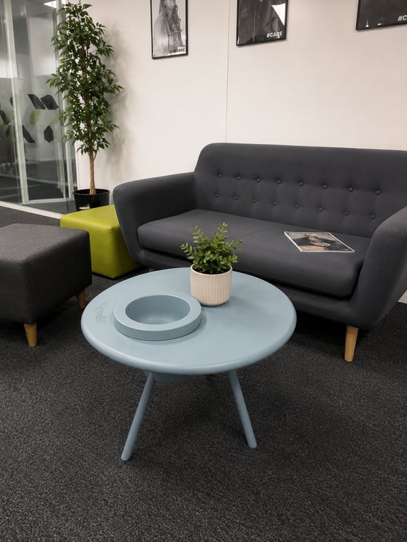Table basse ronde 60x60 Fatboy - Morning Glory