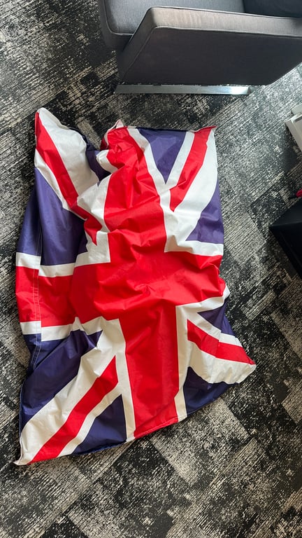 Pouf Union Jack - face