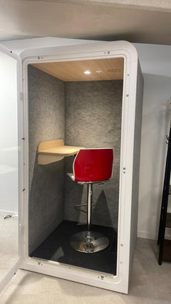 Cabine acoustique solo Work With Island Plexiglass