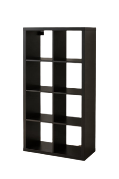 Bibliothèque Kallax noire