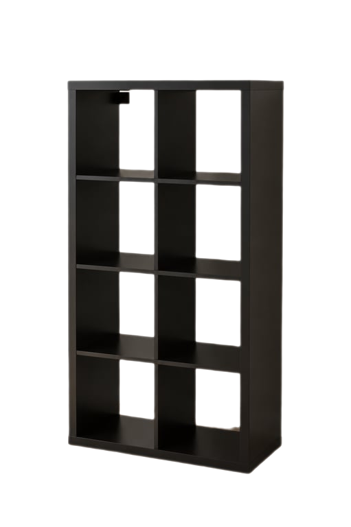 Bibliothèque Kallax noire