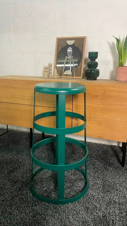 Tabouret haut West Elm Good Thing Vert