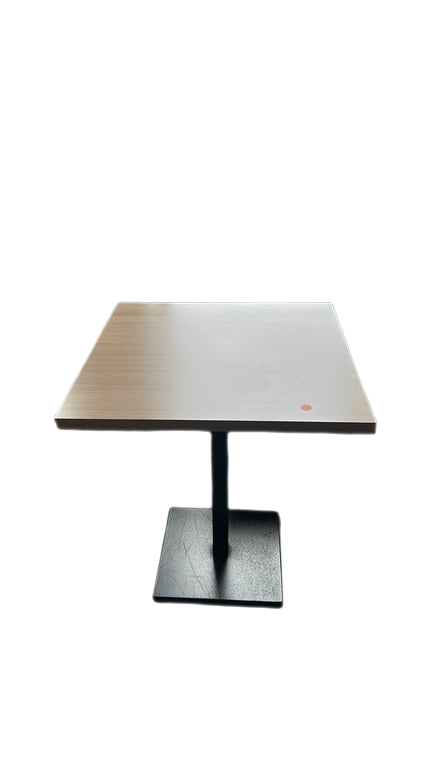 Table de cafétéria 70x70 Chêne clair
