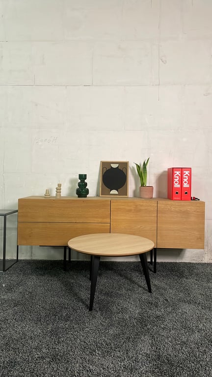 Table basse ronde 70cm Ondarreta - BOB 75 - 3-4