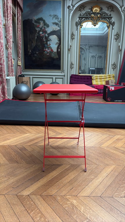 Table d'extérieur rectangulaire rabattable - 3-4