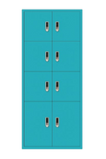 Casier bleu 8 cases