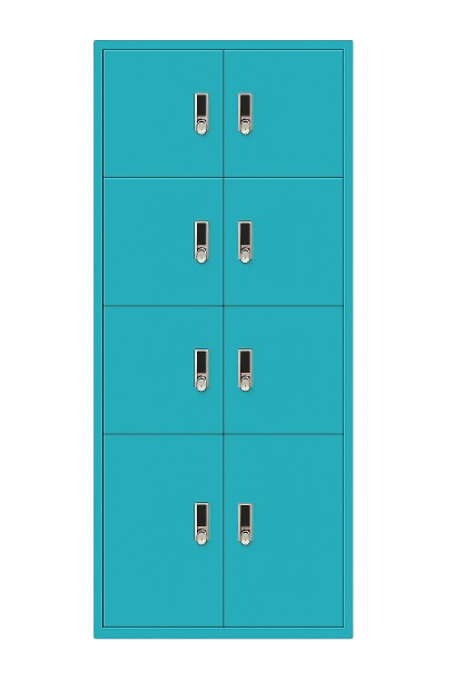 Casier bleu 8 cases