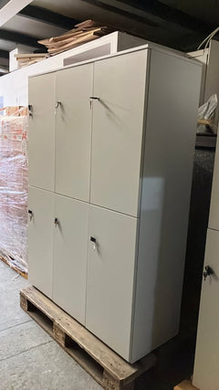 Casier métallique avec 6 compartiments