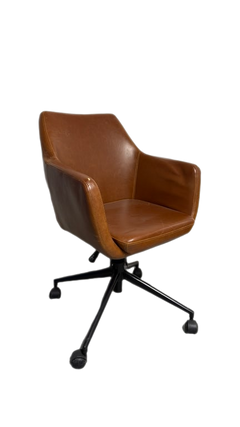 Chaise de réunion Maison du Monde Davis Cuir - 3-4