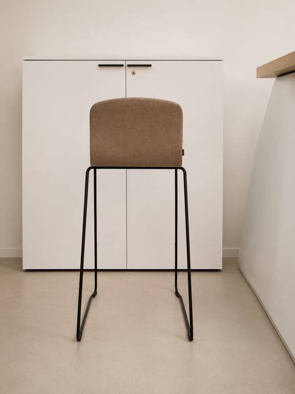 Chaise haute Inclass Gris clair