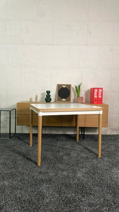 Table de cafétéria rectangulaire Bolia.com - Modèle Double up extensible - 3-4