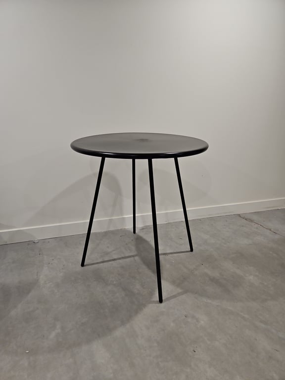 Table d'extérieur Ronde en Métal