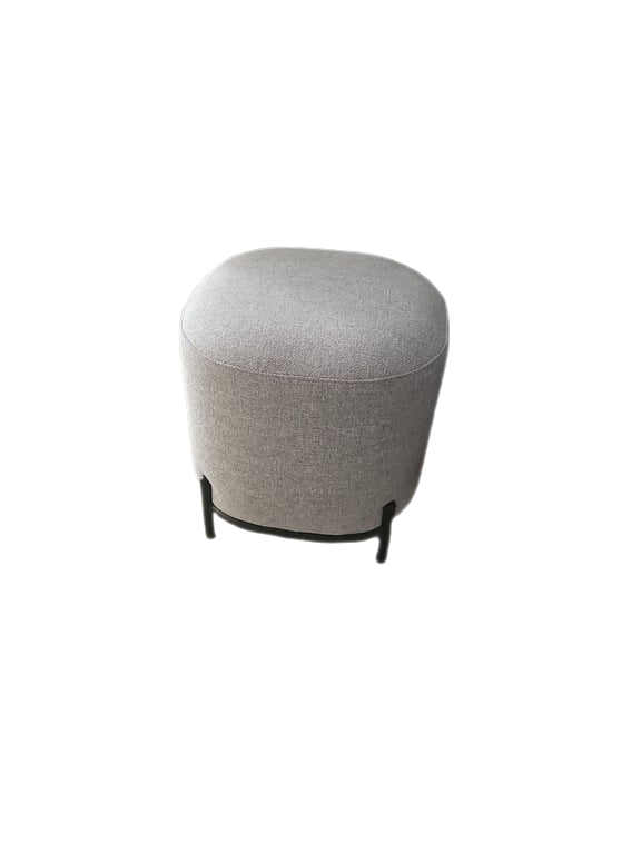 Pouf Tenzo Harry Gris clair - face