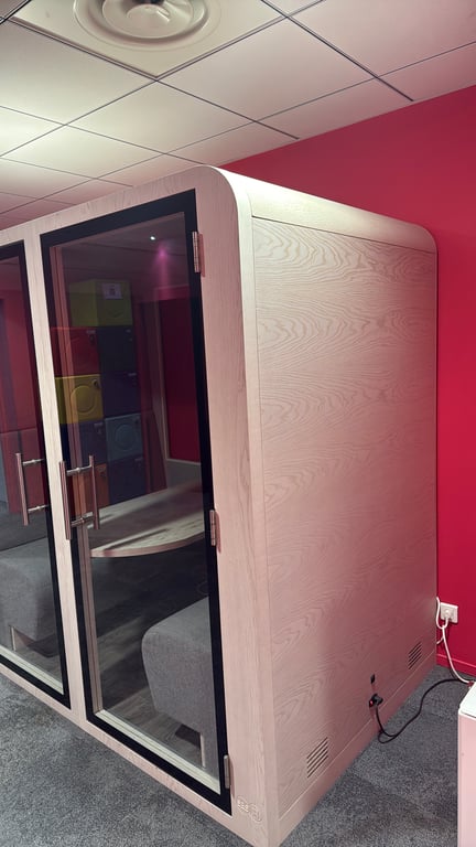 Cabine acoustique 4 places Sbs Quatro - 3-4