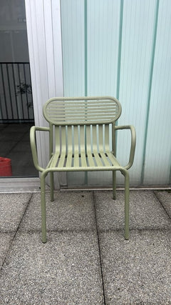Chaise d'extérieur Verde Petite Friture Weekend - face