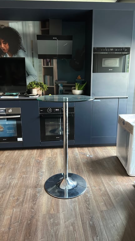 Mange-debout ronde 60x60 Greychrome - 3-4
