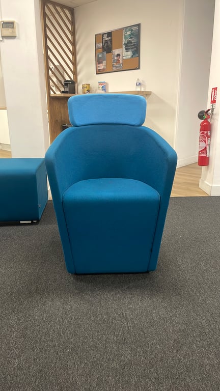 Fauteuil Bene Curious Blue - 3-4