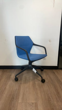 Chaise de réunion Steel Blue - 3-4