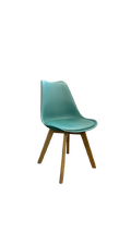 Chaise de réunion Bleu Turquoise